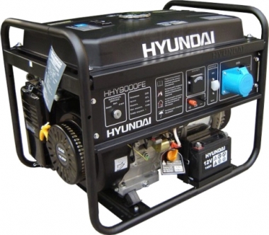 Бензиновый генератор Hyundai HHY9000FE